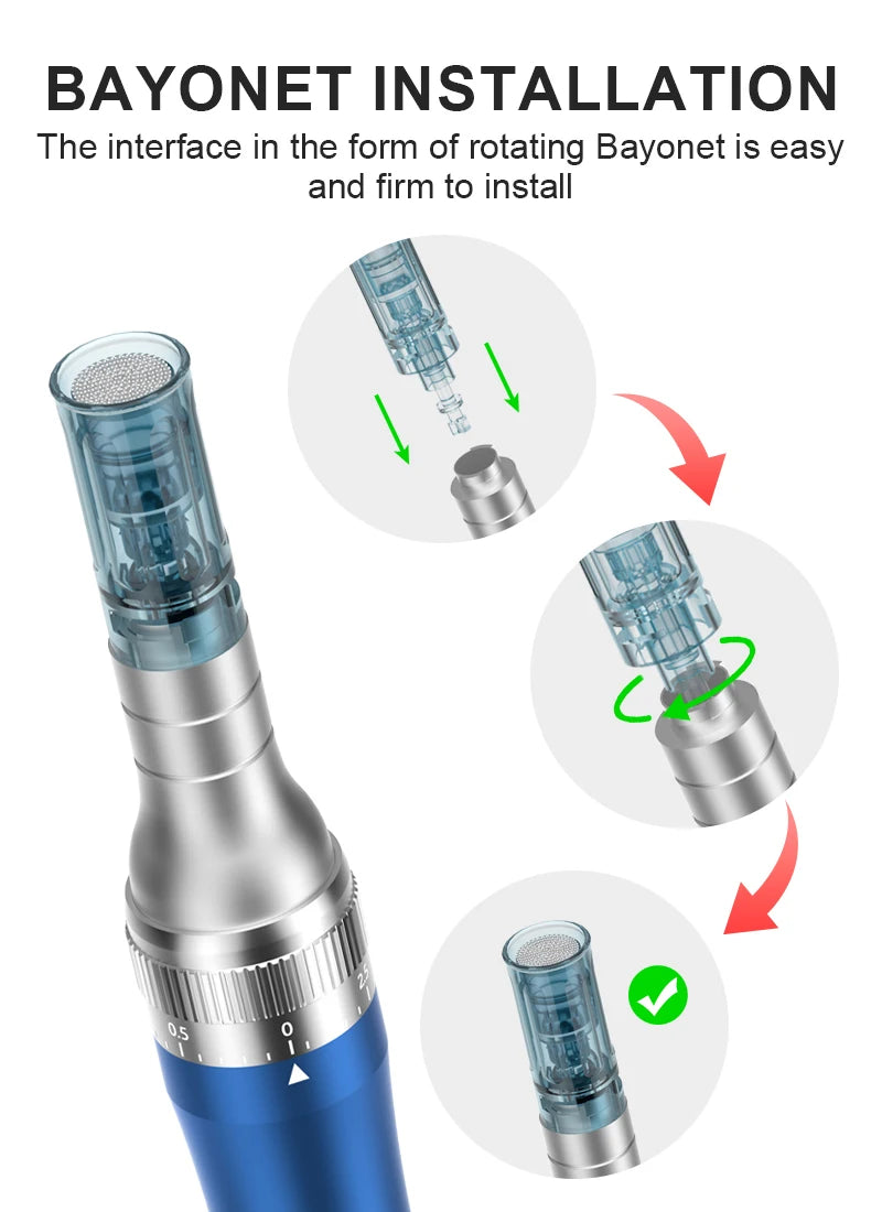 Stylo Microneedle A9™ | Version [ Pack Avancé ]